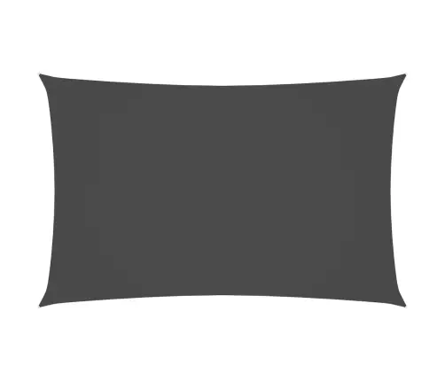 Saulessargs, Taisnstūra, 2X5 M, Antracītpelēks Oksforda Audums Vidaxl