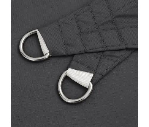 Saulessargs, Taisnstūra Formas, 3,5X5 M, Antracītpelēks Audums Vidaxl