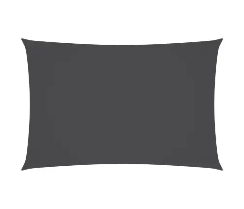 Saulessargs, Taisnstūra, 5X7 M, Antracītpelēks Oksforda Audums Vidaxl