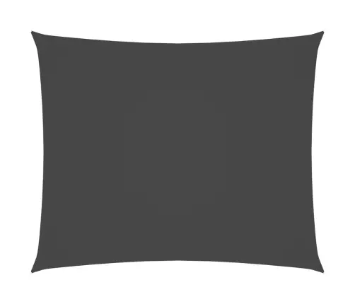 Saulessargs, Taisnstūra, 6X7 M, Antracītpelēks Oksforda Audums Vidaxl