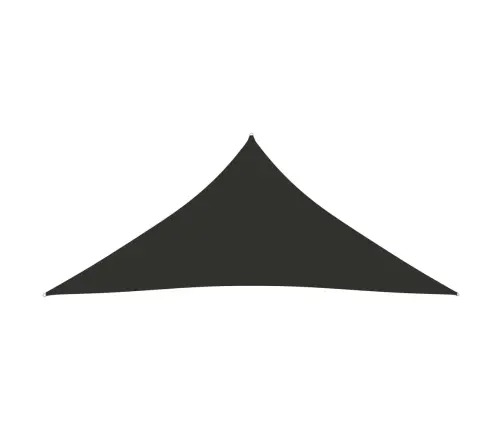 Saulessargs, 4X5X5 M, Trijstūra Forma, Antracītpelēks Audums Vidaxl