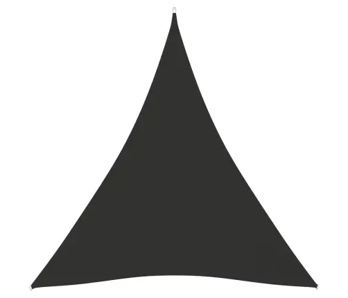 Saulessargs, 4X5X5 M, Trijstūra Forma, Antracītpelēks Audums Vidaxl