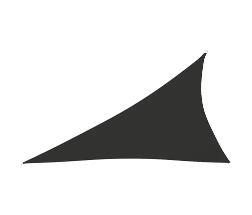 Saulessargs, 4X5X6,4 M, Trijstūra, Antracītpelēks Audums Vidaxl