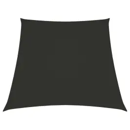 Saulessargs, 2/4X3 M, Trapeces Forma, Pelēks Oksforda Audums Vidaxl