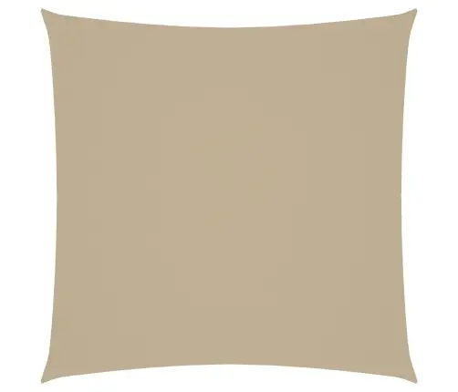 Saulessargs, 3X3 M, Kvadrāta Forma, Bēšs Oksforda Audums Vidaxl