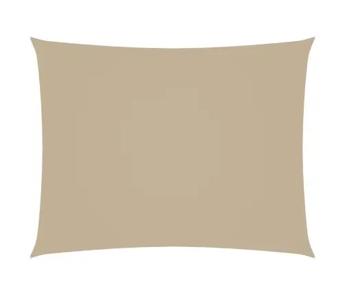 Saulessargs, Taisnstūra Forma, 2,5X4 M, Bēšs Oksforda Audums Vidaxl