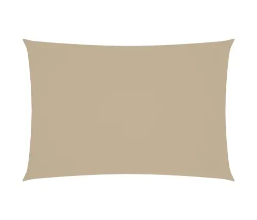 Uždanga Nuo Saulės, Smėlio, 3X5M, Oksfordo Audinys, Stačiakampė