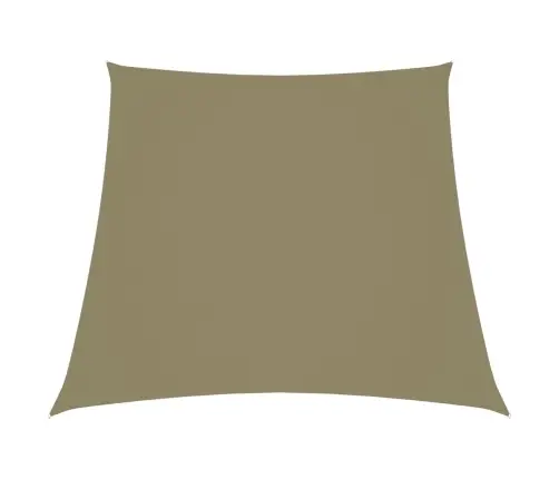 Saulessargs, 2/4X3 M, Trapeces Forma, Bēšs Oksforda Audums Vidaxl