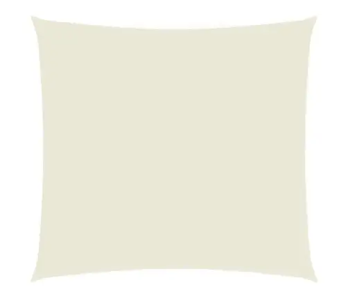 Uždanga Nuo Saulės, Kreminė, 5X5M, Oksfordo Audinys, Kvadratinė Uždanga Nuo Saulės, Kreminė, 5X5M, Oksfordo Audinys, Kvadratinė
