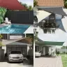 Uždanga Nuo Saulės, Balta, 2,5X3M, Oksfordo Audinys