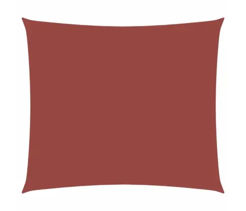 Saulessargs, Taisnstūra, 2,5X3 M, Sarkanbrūns Oksforda Audums Vidaxl