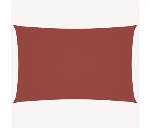 Saulessargs, Taisnstūra, 4X7 M, Sarkanbrūns Oksforda Audums Vidaxl