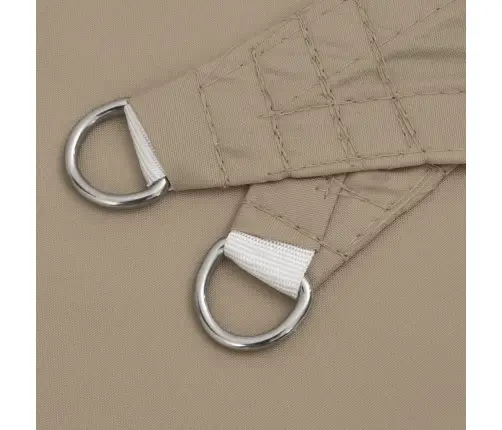 Uždanga Nuo Saulės, Taupe, 2,5X2,5M, Oksfordo Audinys