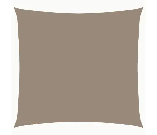 Uždanga Nuo Saulės, Taupe, 5X5M, Oksfordo Audinys, Kvadratinė Uždanga Nuo Saulės, Taupe, 5X5M, Oksfordo Audinys, Kvadratinė