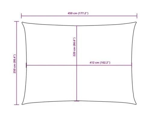 Saulessargs, Taisnstūra, 2,5X4,5 M, Pelēkbrūns Oksforda Audums Vidaxl Saulessargs, Taisnstūra, 2,5X4,5 M, Pelēkbrūns Oksforda Audums Vidaxl