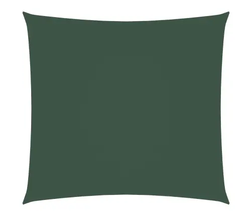 Saulessargs, 3X3 M, Kvadrāta Forma, Tumši Zaļš Oksforda Audums Vidaxl