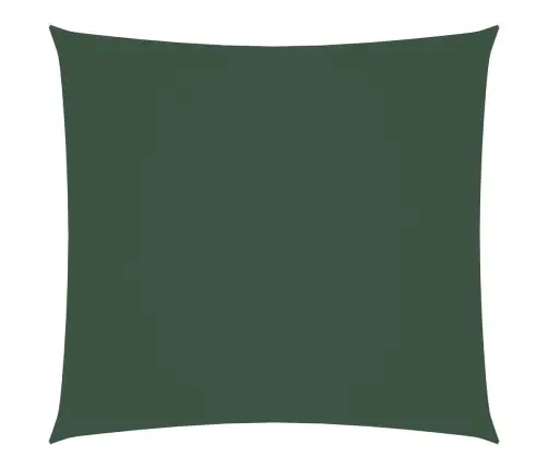 Saulessargs, 6X6 M, Kvadrāta Forma, Tumši Zaļš Oksforda Audums Vidaxl