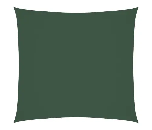 Saulessargs, 7X7 M, Kvadrāta, Tumši Zaļš Oksforda Audums Vidaxl