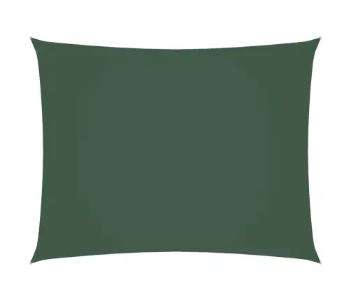 Saulessargs, Taisnstūra, 3X6 M, Tumši Zaļš Oksforda Audums Vidaxl