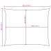 Saulessargs, 3X4 M, Taisnstūra Forma, Zils Oksforda Audums Vidaxl