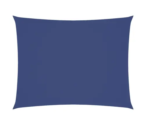 Saulessargs, Taisnstūra Forma, 5X6 M, Zils Oksforda Audums Vidaxl