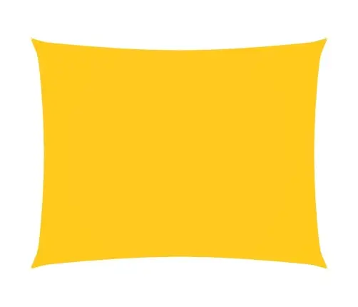 Saulessargs, Taisnstūra, 2,5X3,5 M, Dzeltens Oksforda Audums Vidaxl