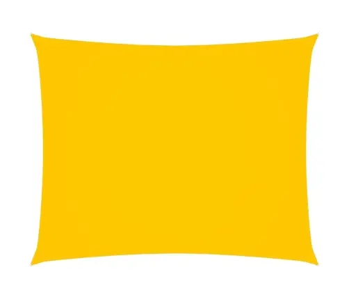 Saulessargs, Taisnstūra, 2,5X4,5 M, Dzeltens Oksforda Audums Vidaxl