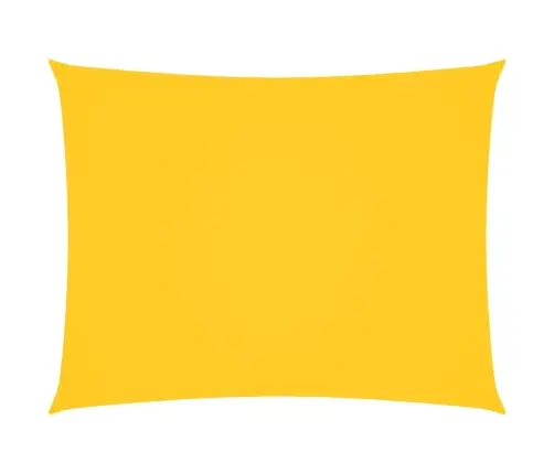 Saulessargs, Taisnstūra, 3X4,5 M, Dzeltens Oksforda Audums Vidaxl