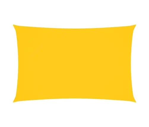 Saulessargs, Taisnstūra Forma, 4X7 M, Dzeltens Oksforda Audums Vidaxl