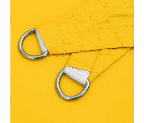 Uždanga Nuo Saulės, Geltona, 5X7X7M, Oksfordo Audinys Uždanga Nuo Saulės, Geltona, 5X7X7M, Oksfordo Audinys