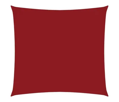 Saulessargs, 4X4 M, Kvadrāta Forma, Sarkans Oksforda Audums Vidaxl