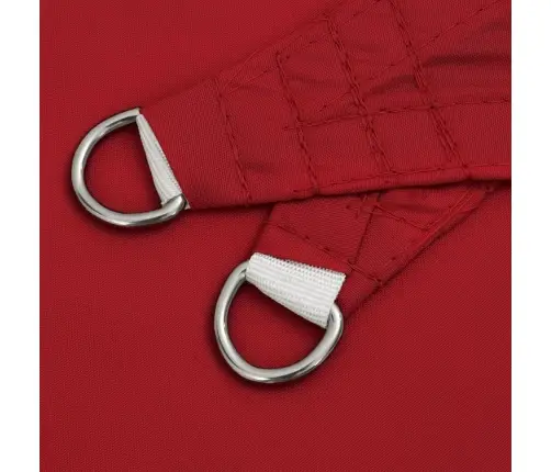 Burė Nuo Saulės, Raudona, 2X2,5M, Oksfordo Audinys, Stačiakampė Burė Nuo Saulės, Raudona, 2X2,5M, Oksfordo Audinys, Stačiakampė