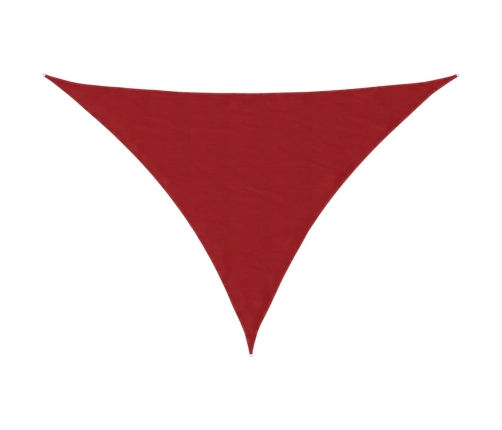 Uždanga Nuo Saulės, Raudona, 3X4X5M, Oksfordo Audinys, Trikampė
