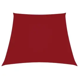 Saulessargs, 2/4X3 M, Trapeces Forma, Sarkans Oksforda Audums Vidaxl