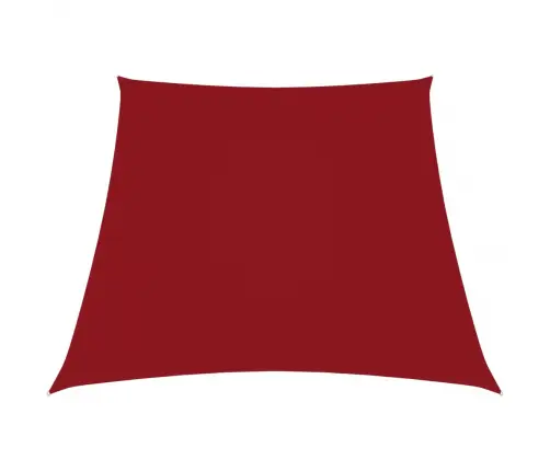 Uždanga Nuo Saulės, Raudonos Spalvos, 2/4X3M, Oksfordo Audinys