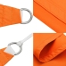Saulessargs, 6X6 M, Kvadrāta Forma, Oranžs Oksforda Audums Vidaxl