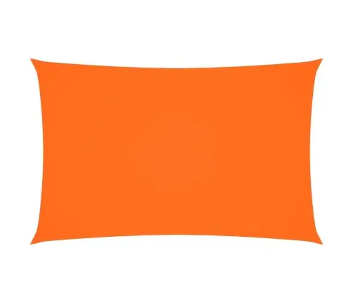 Saulessargs, Taisnstūra, 2X5 M, Oranžs Oksforda Audums Vidaxl