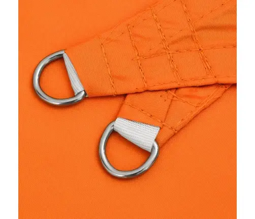 Saulessargs, Taisnstūra, 2X5 M, Oranžs Oksforda Audums Vidaxl