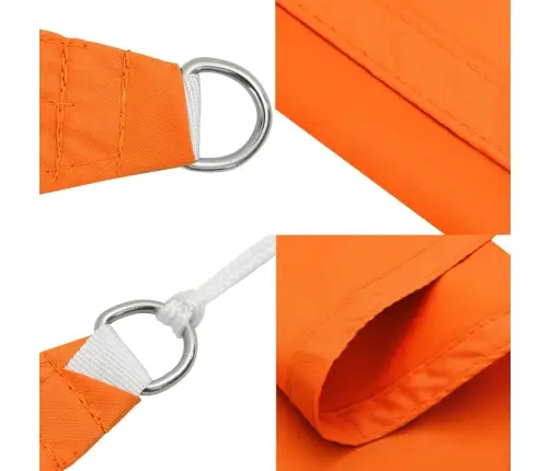Uždanga Nuo Saulės, Oranžinė, 3X4M, Oksfordo Audinys