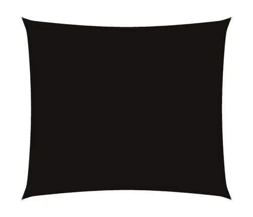Saulessargs, Taisnstūra Forma, 2X2,5 M, Melns Oksforda Audums Vidaxl