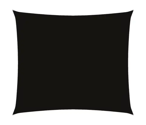 Saulessargs, Taisnstūra, 2,5X3 M, Melns Oksforda Audums Vidaxl