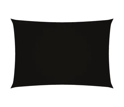 Saulessargs, Taisnstūra, 2,5X4,5 M, Melns Oksforda Audums Vidaxl