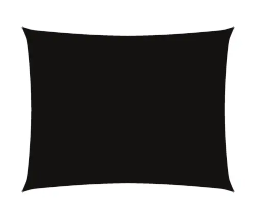 Saulessargs, Taisnstūra Forma, 3,5X4,5 M, Melns Oksforda Audums Vidaxl