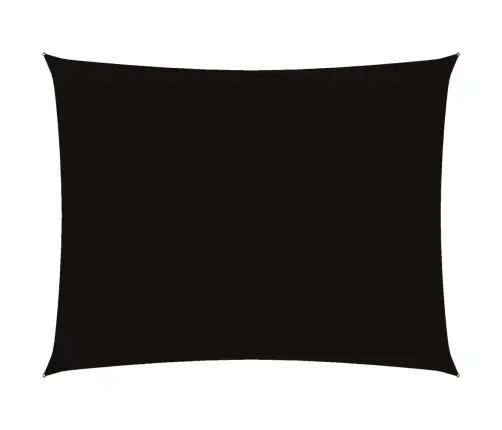 Oxford-Kangast Päikesepuri, Ristkülik, 5 X 7 M Must