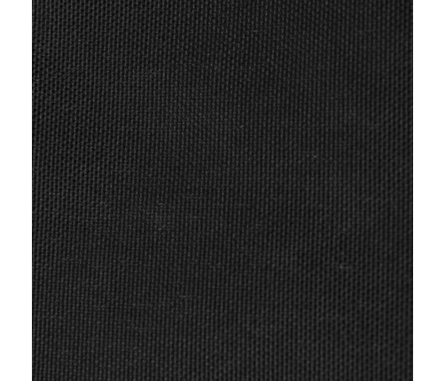 Saulessargs, 3/5X4 M, Trapeces Forma, Melns Oksforda Audums Vidaxl