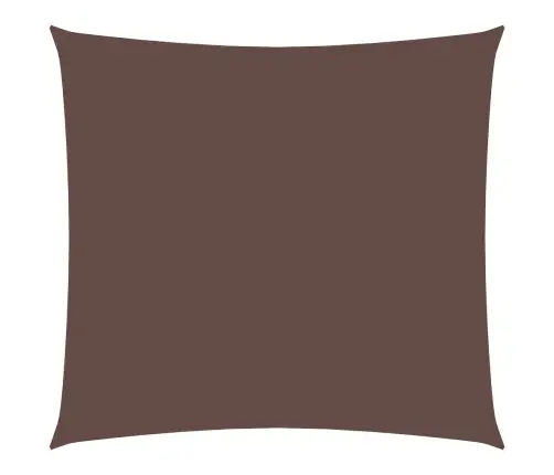 Saulessargs, 4X4 M, Kvadrāta Forma, Brūns Oksforda Audums Vidaxl