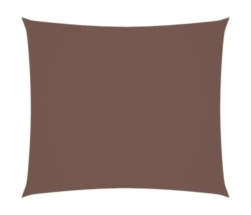 Saulessargs, Taisnstūra Forma, 2X2,5 M, Brūns Oksforda Audums Vidaxl