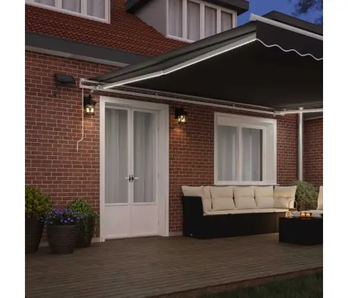 Markizės Rėmas Balta 450 × 350 Cm Aliuminis