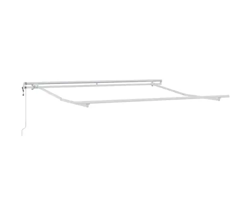 Markīze Manuāls Balts 3 X 2,5 M Metāla