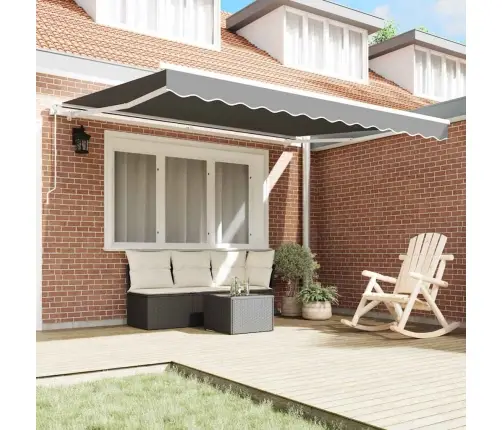 Markizės Rėmas Balta 350 X 250 Cm Aliuminis